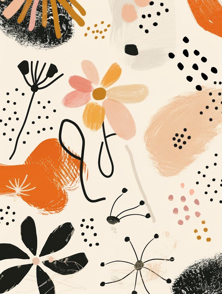Abstract Floral Pattern 18