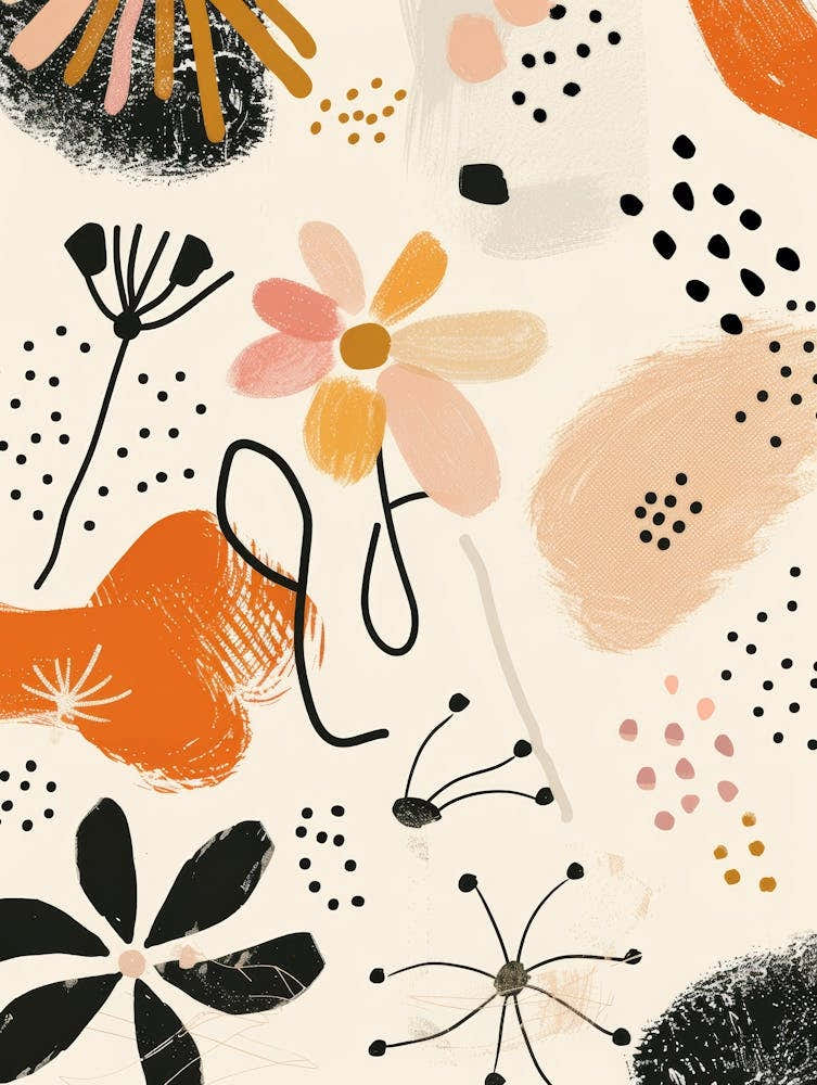 Abstract Floral Pattern 18
