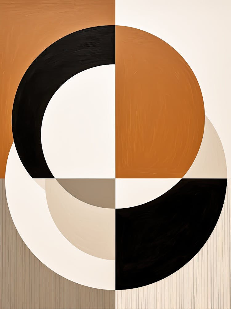 Mid Century Kaleidoscope; Geometric Reverie