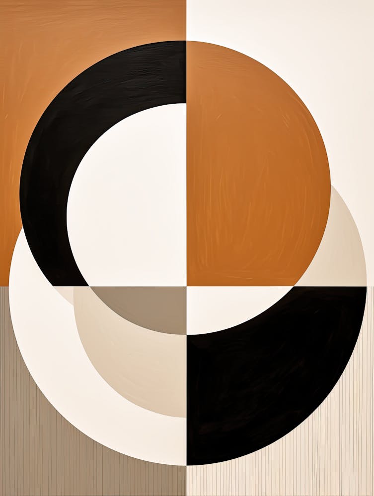 Mid Century Kaleidoscope; Geometric Reverie