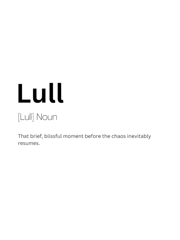 Lull Definition Meaning