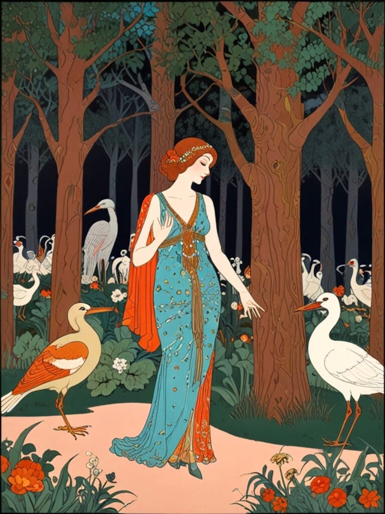 Aphrodite In The Woods