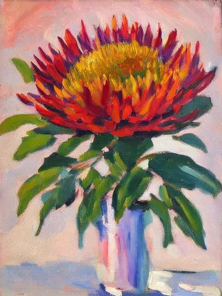 Proteas  Matisse Style Flower