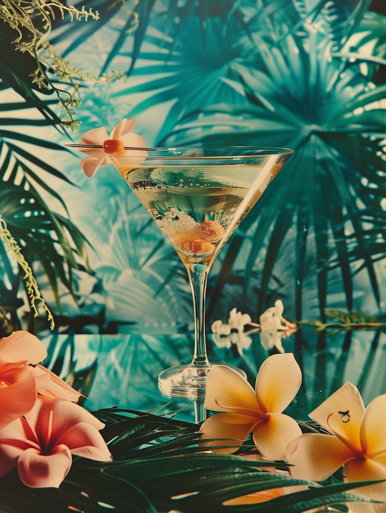Tropical Frangipani Cocktail