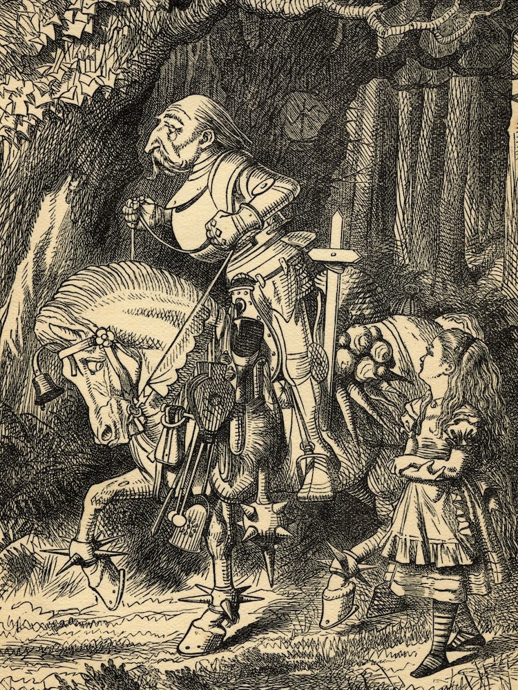Alice And The White Knight