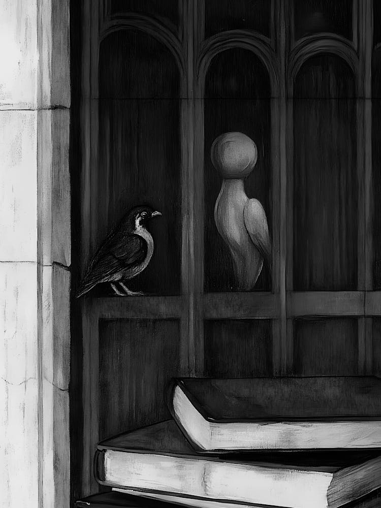 Bird In The Library