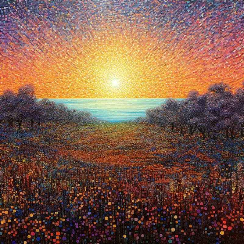 Sunset In The Field
