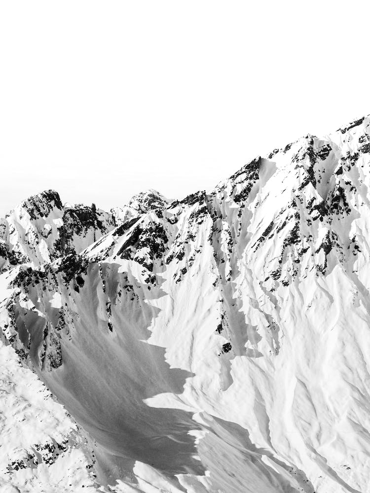 Black And White Mountain 4