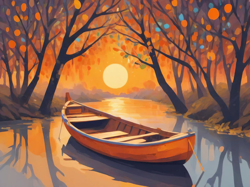 Sunset On The River 1
