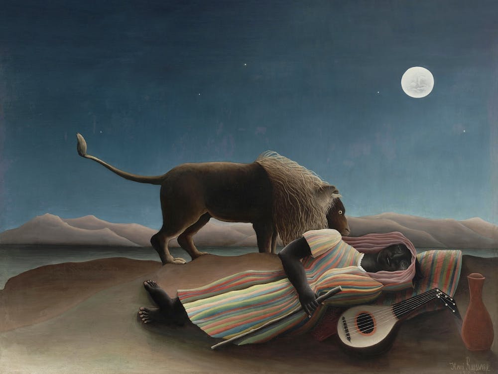 The Sleeping Gypsy, Henri Rousseau