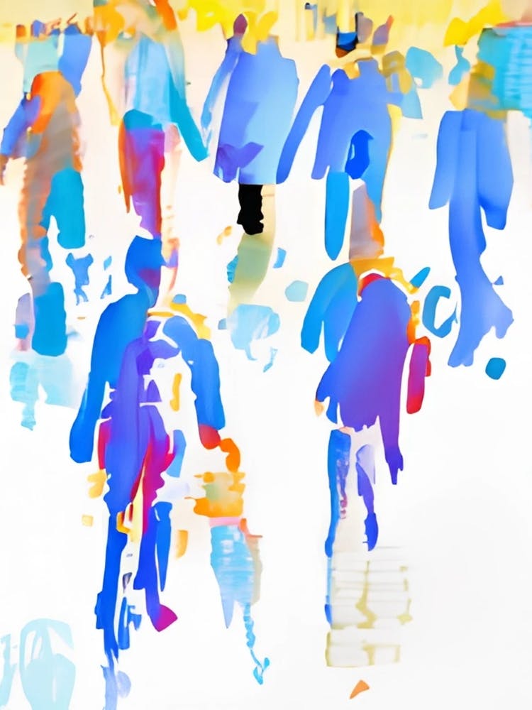 Just Walking by F Parrish 2023