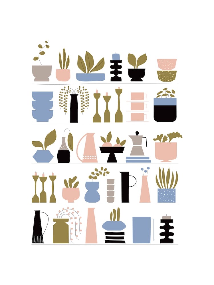 Scandi Shelfie