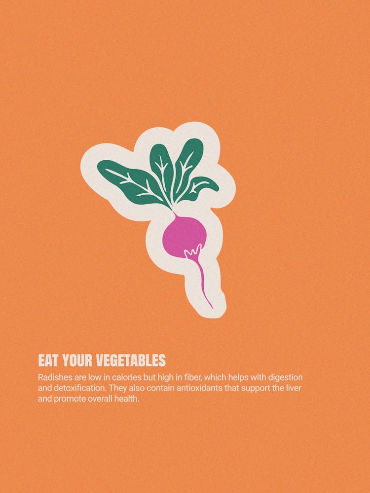 eat your vegetables