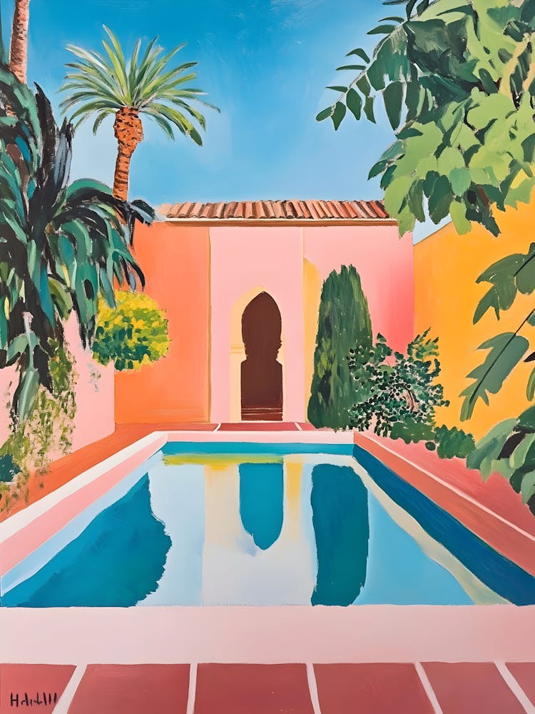 Pool In Marrakech