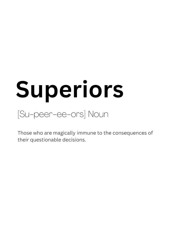 Superiors Definition Meaning