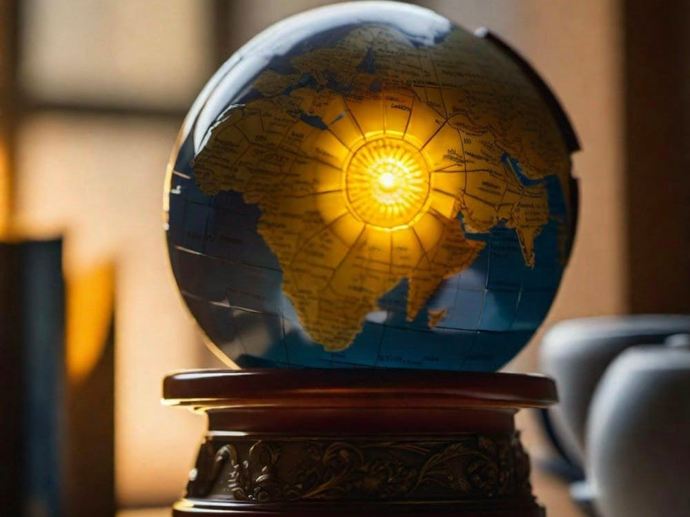 Little glowing globe