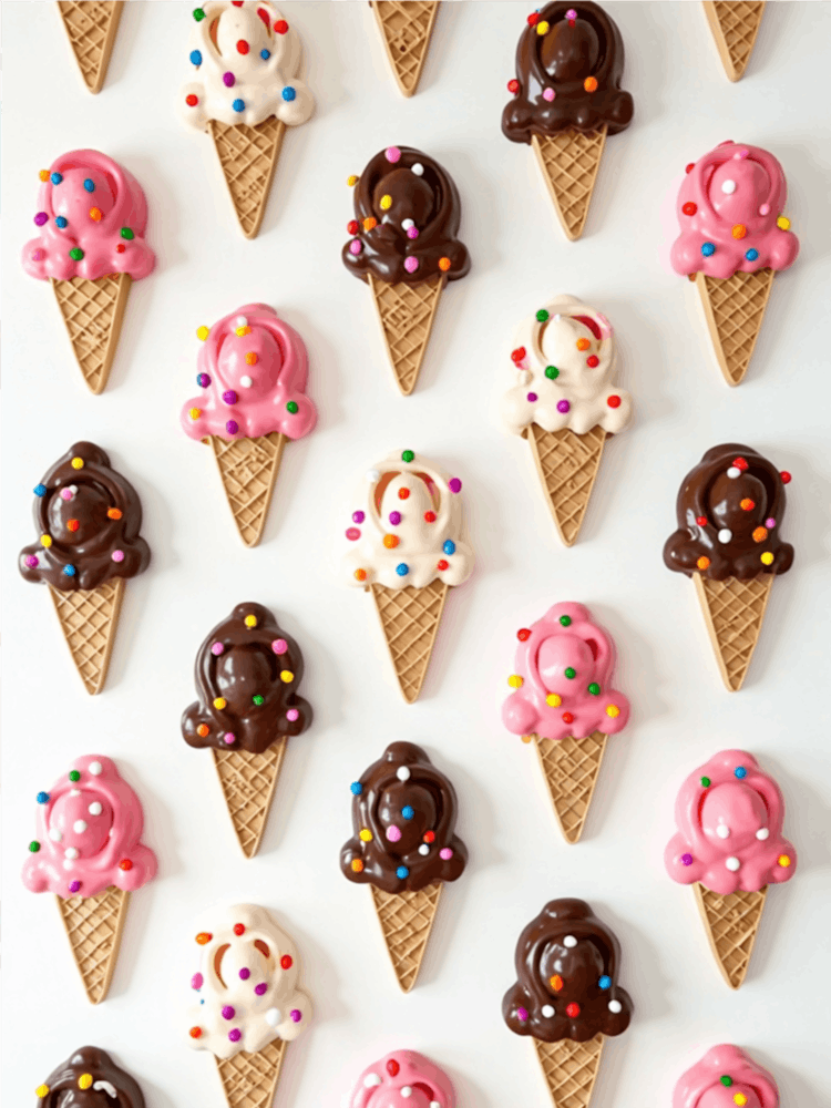 Ice Cream Art Poster