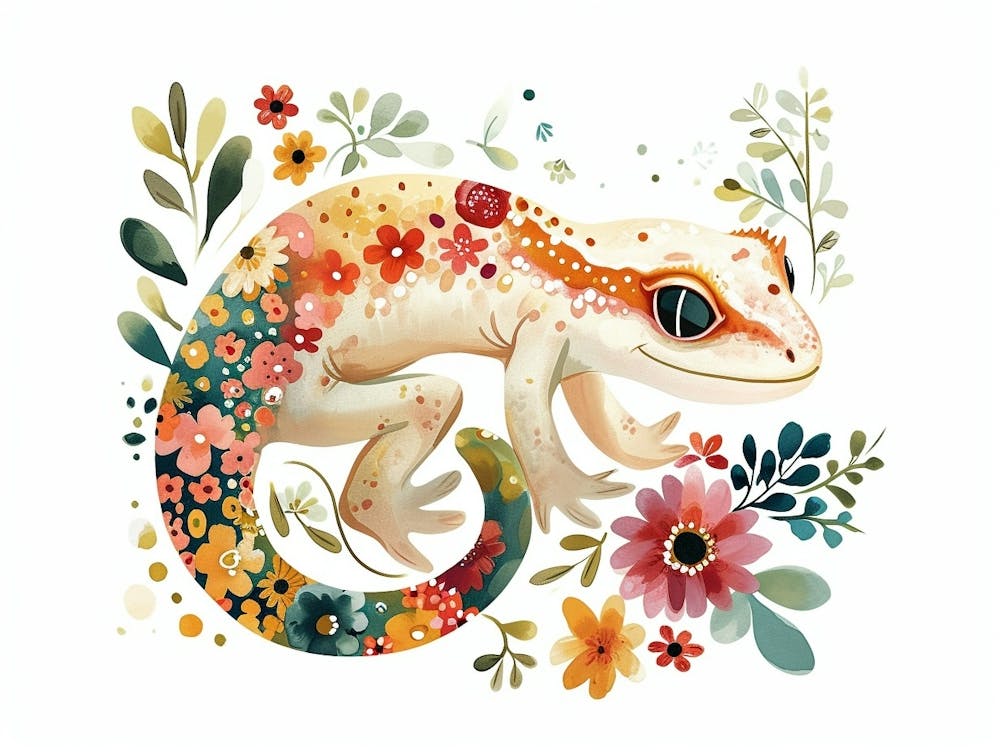 Kleiner Blumengecko 2