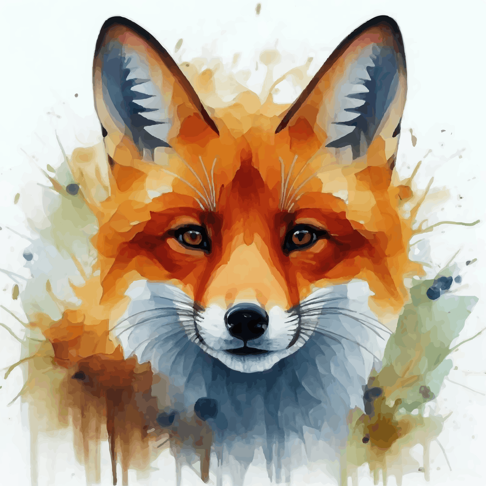 Peinture de Renard