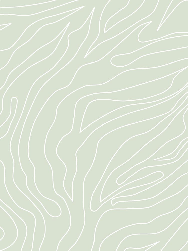 Minimal Line Sage Green