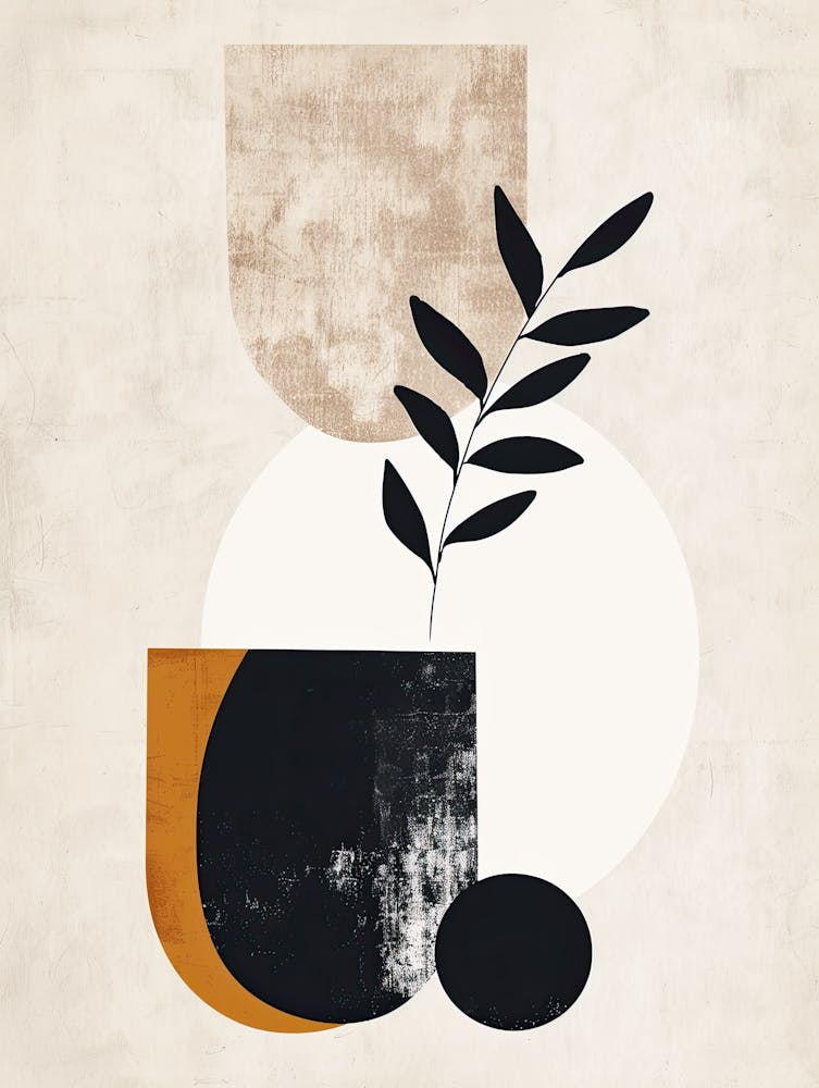 Shifting Textures Bauhaus Minimalist