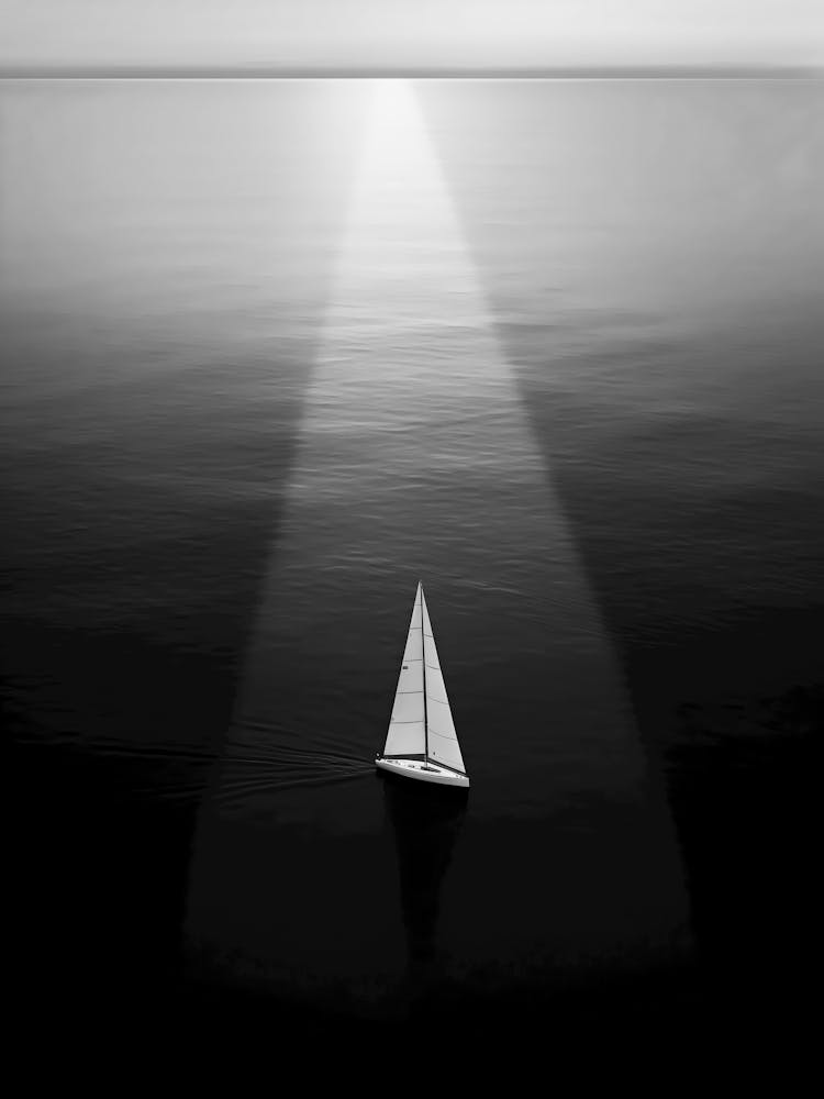 Sailboat In The Sea 2