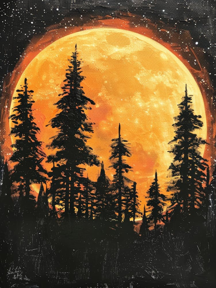 Full Moon In The Forest 9