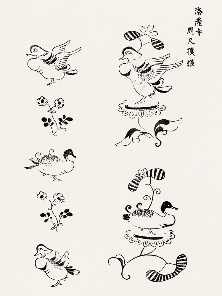 Japanese Vintage Original Woodblock Print From Yatsuo No Tsubaki, Taguchi Tomoki 11