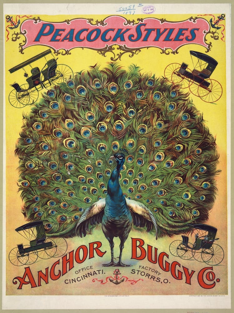 Peacock Styles Anchor Buggy Advert