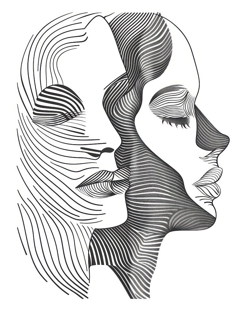Abstract Portrait Series 9