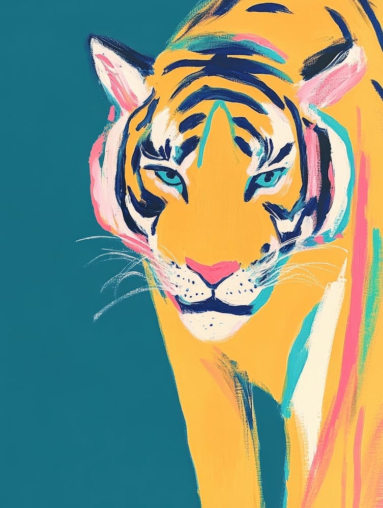 Tiger Canvas Print 6