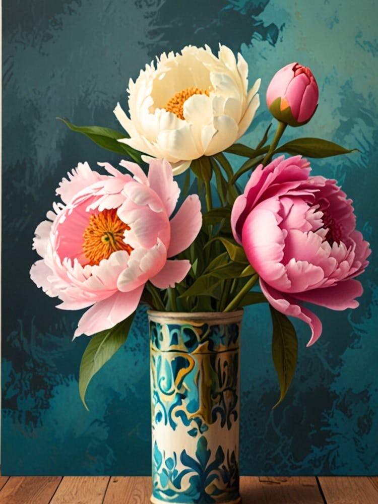 Peonies In A Vase 10
