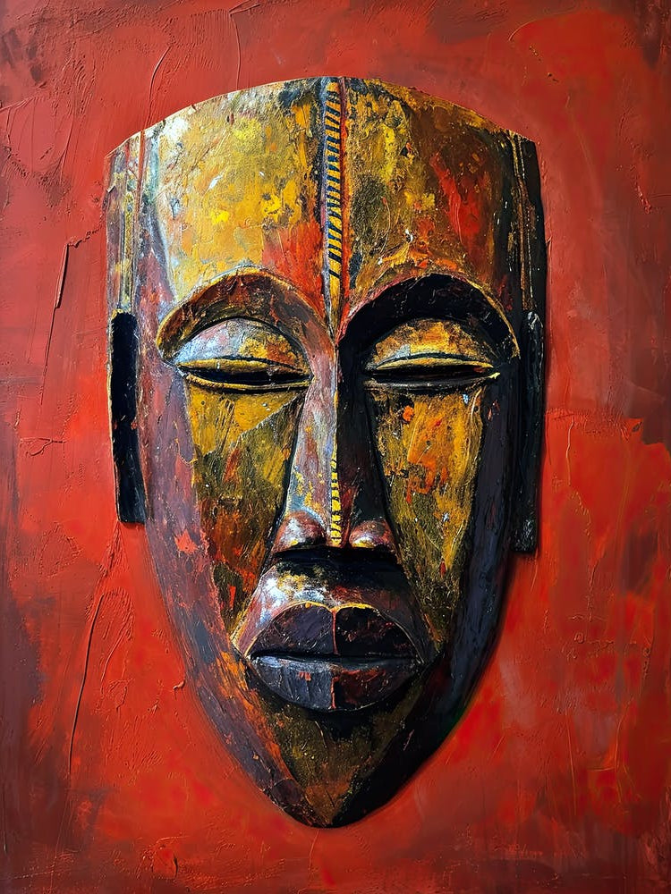 African Tribe Art 98