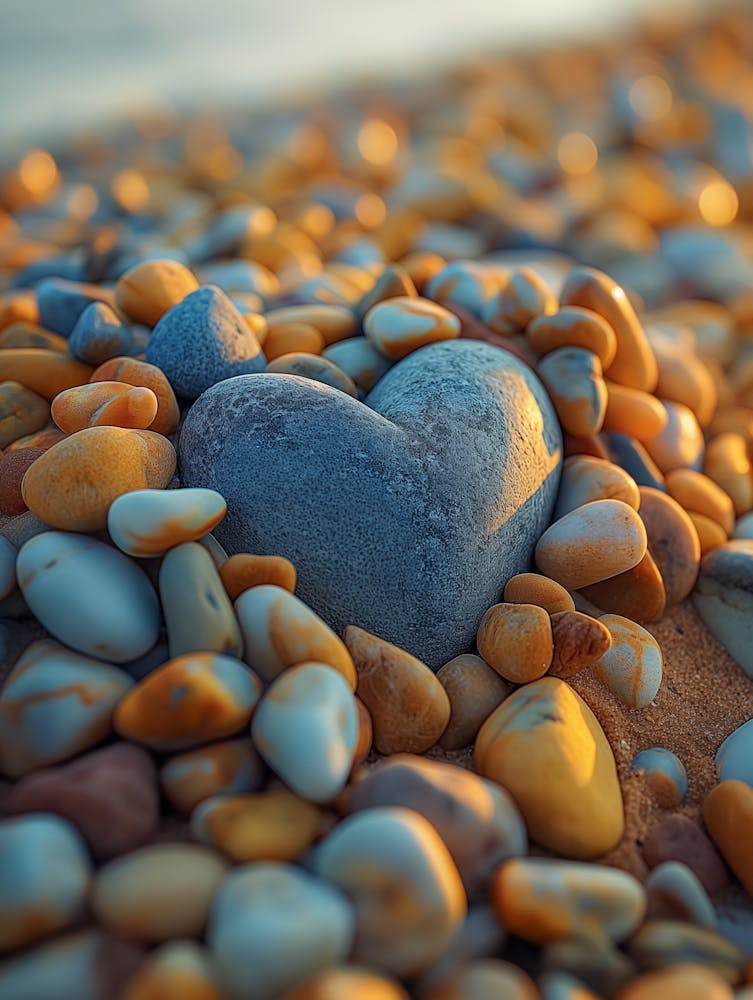 Heart Of Pebbles