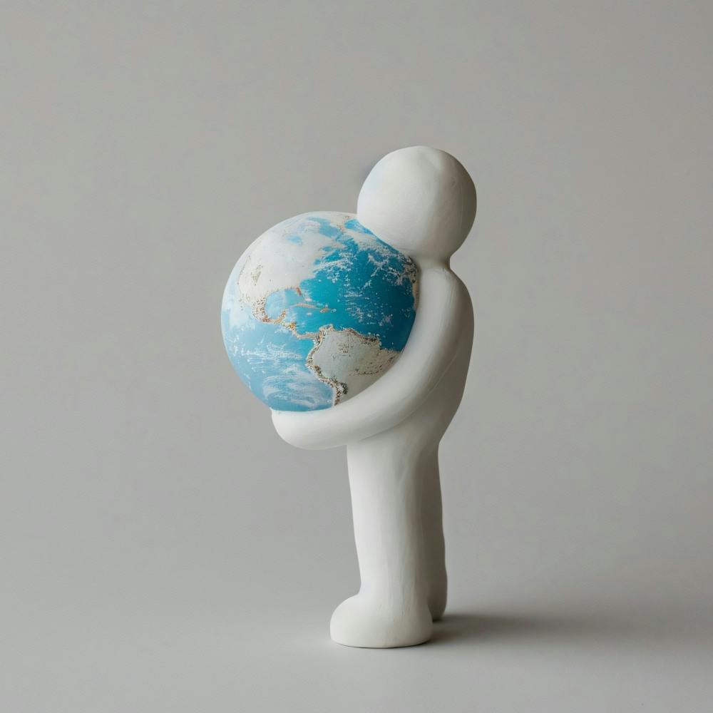 Earth Held by White Man