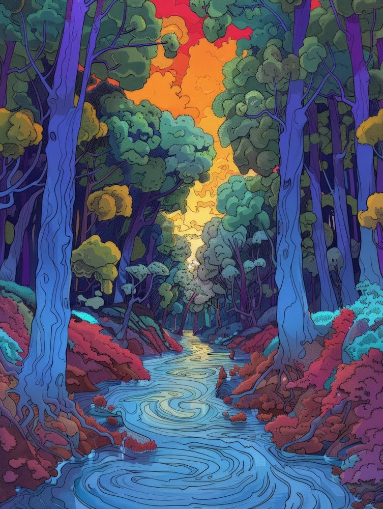 River In The Woods