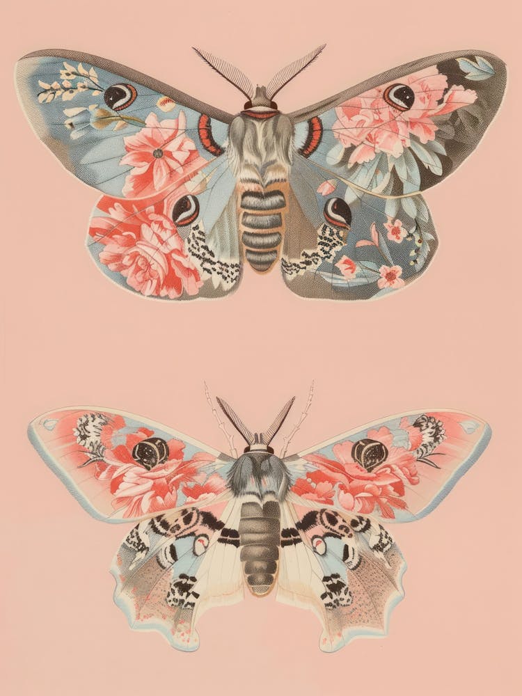 Butterfly Elegance William Morris Style 3