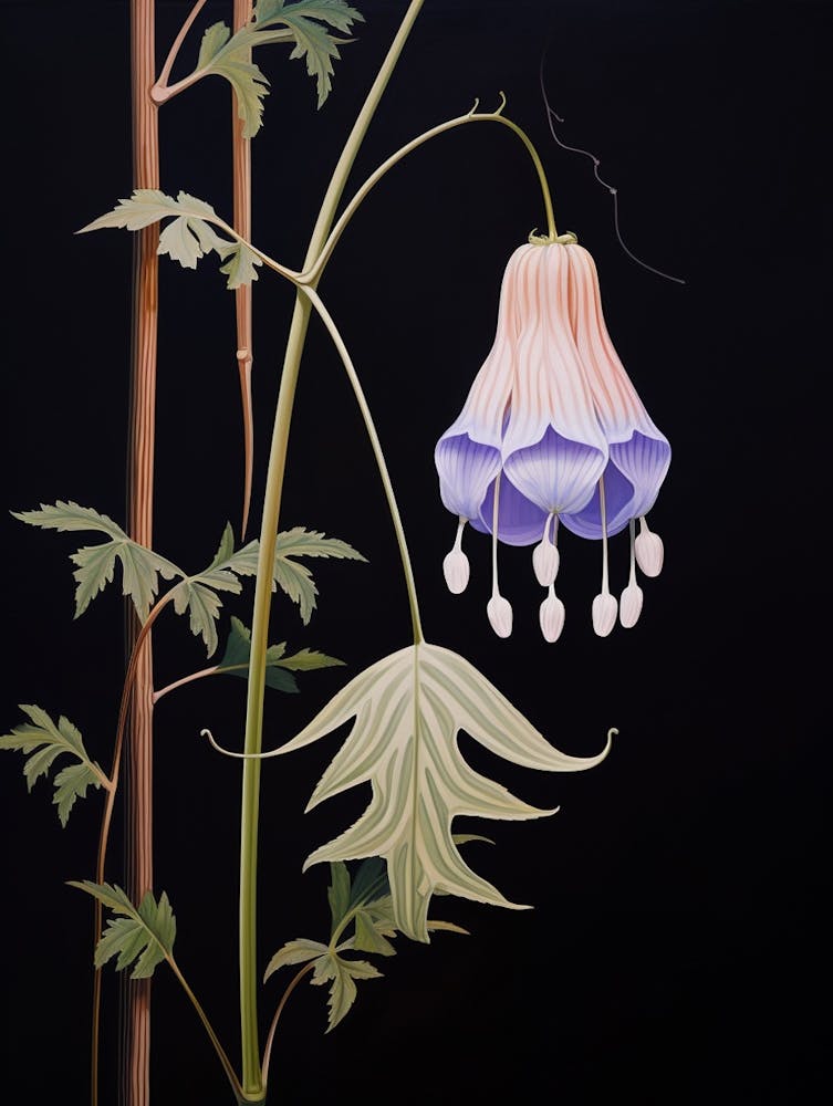 Flower Illustration Bluebell 1