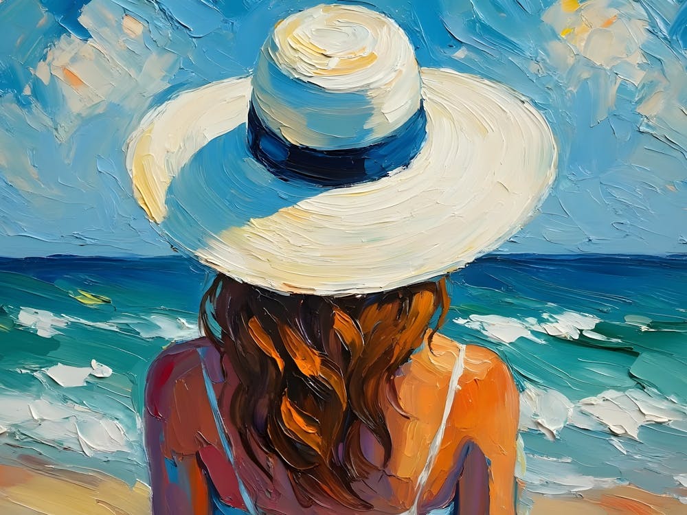 Woman In A Hat