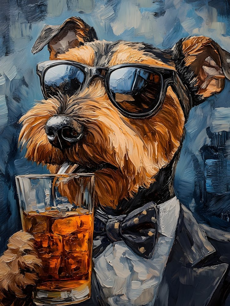 Sophisticated Airedale 5