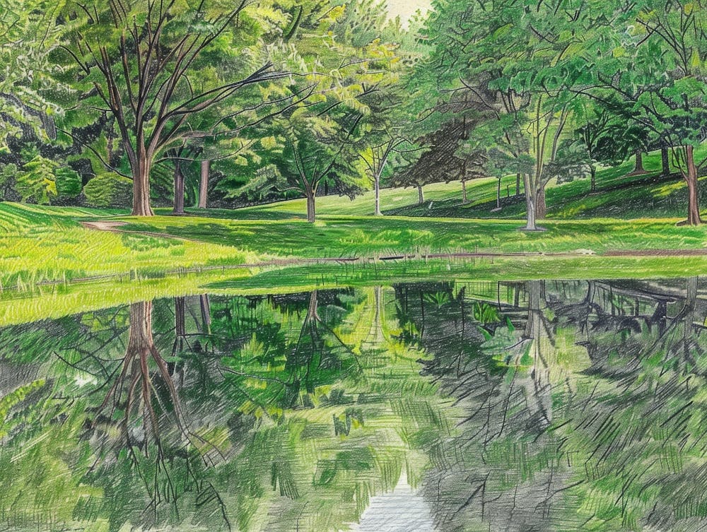 Pond In The Park 1