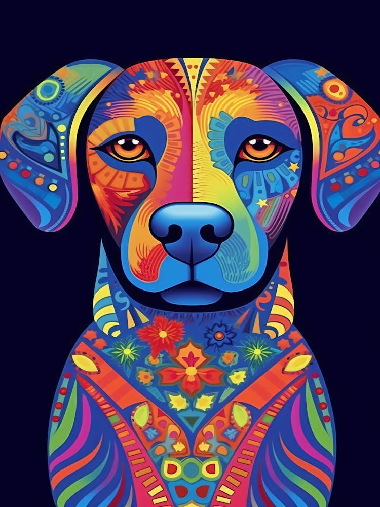 Colorful Dog