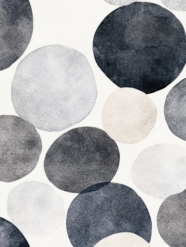 Black And White Circles 14