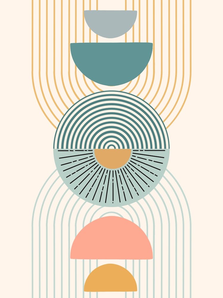 Motif Géométrique Abstrait