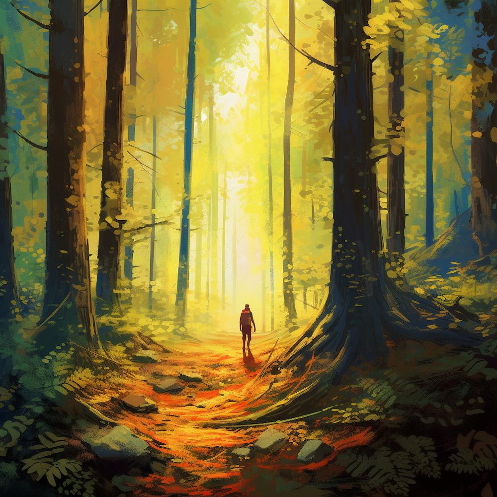 Alone In The Woods