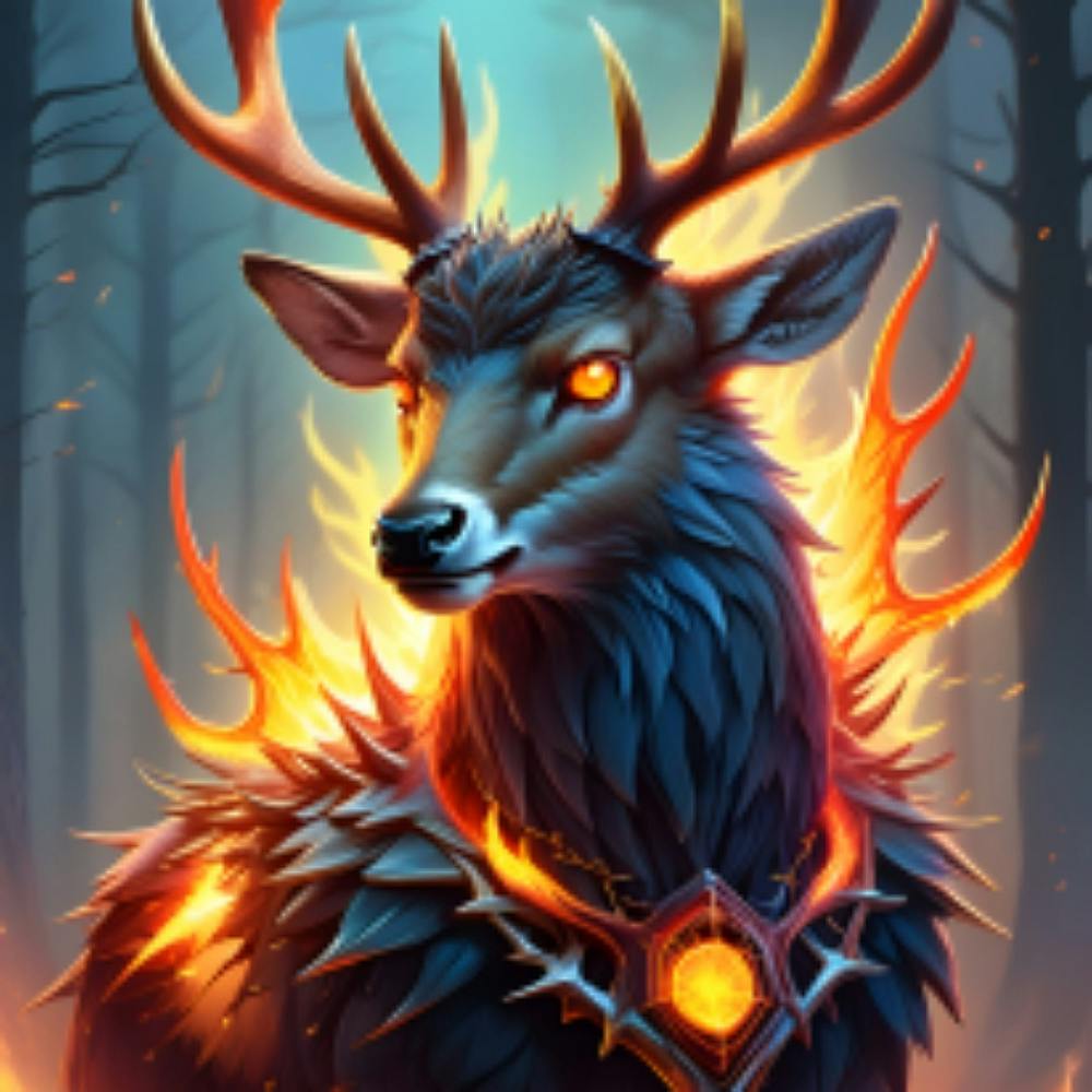 Deer In The Forest