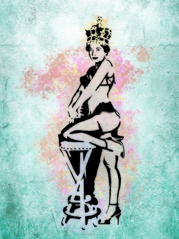 Sexy Queen | Street Art Digital | Pop Art