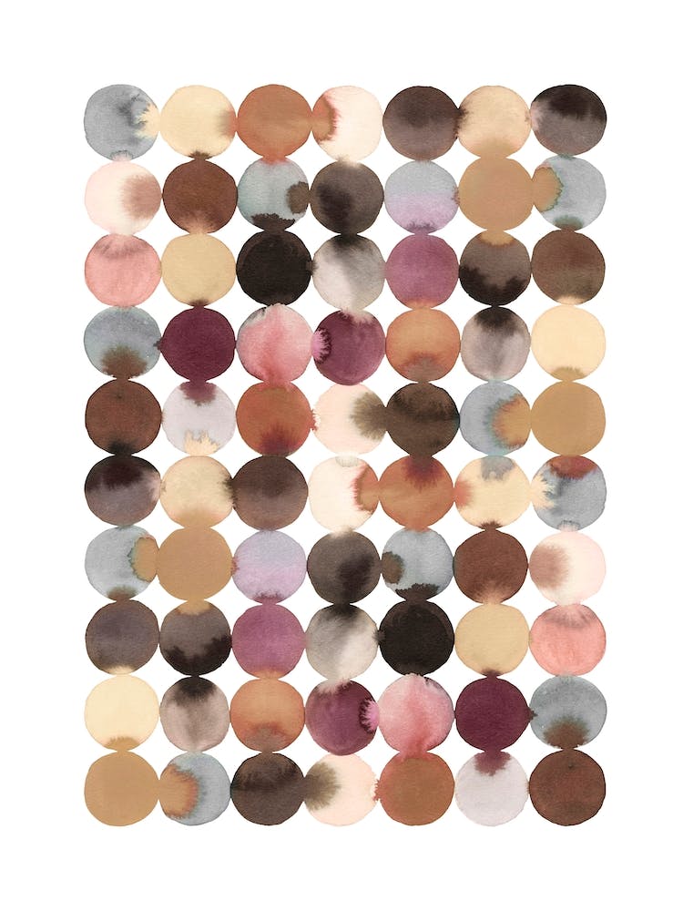 Watercolor Dots