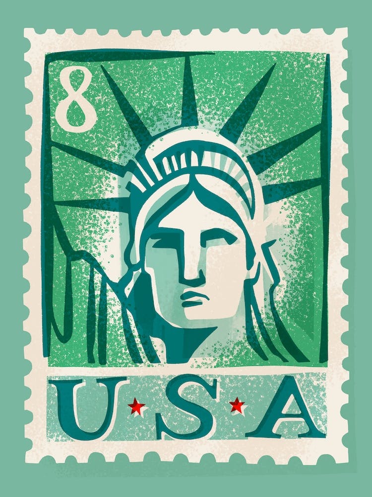 Usa Postage Stamp