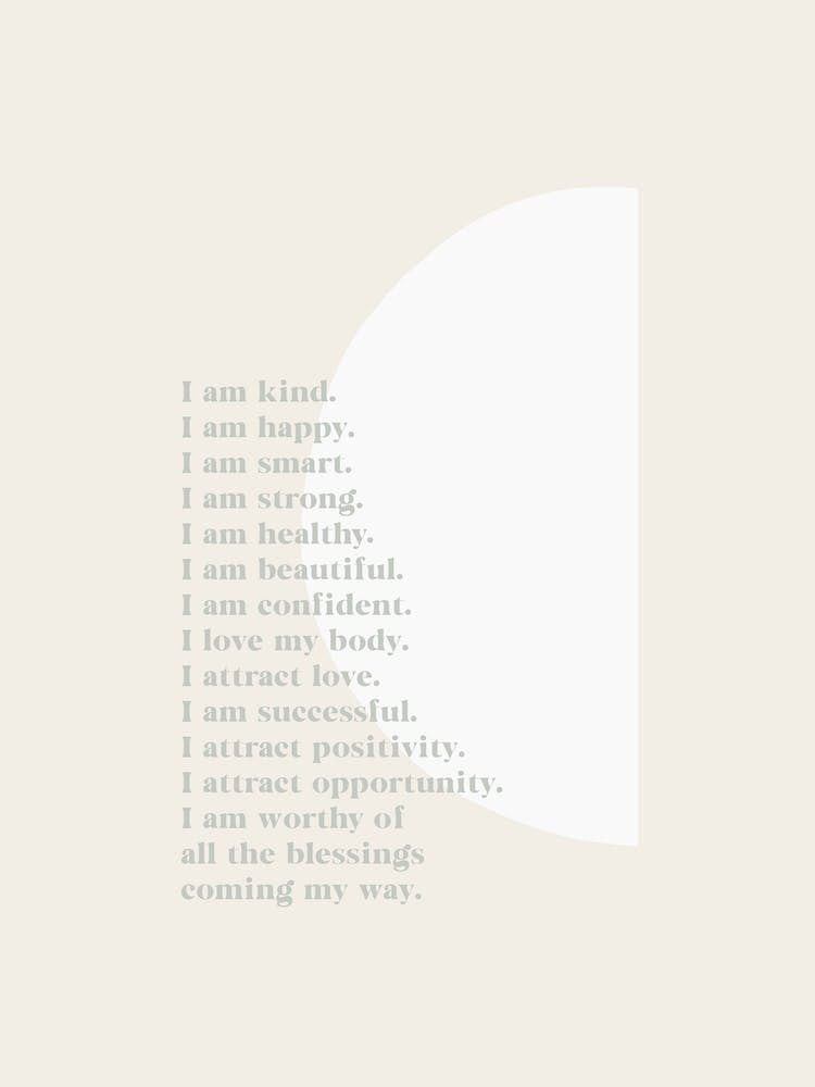 Affirmations Sage Green